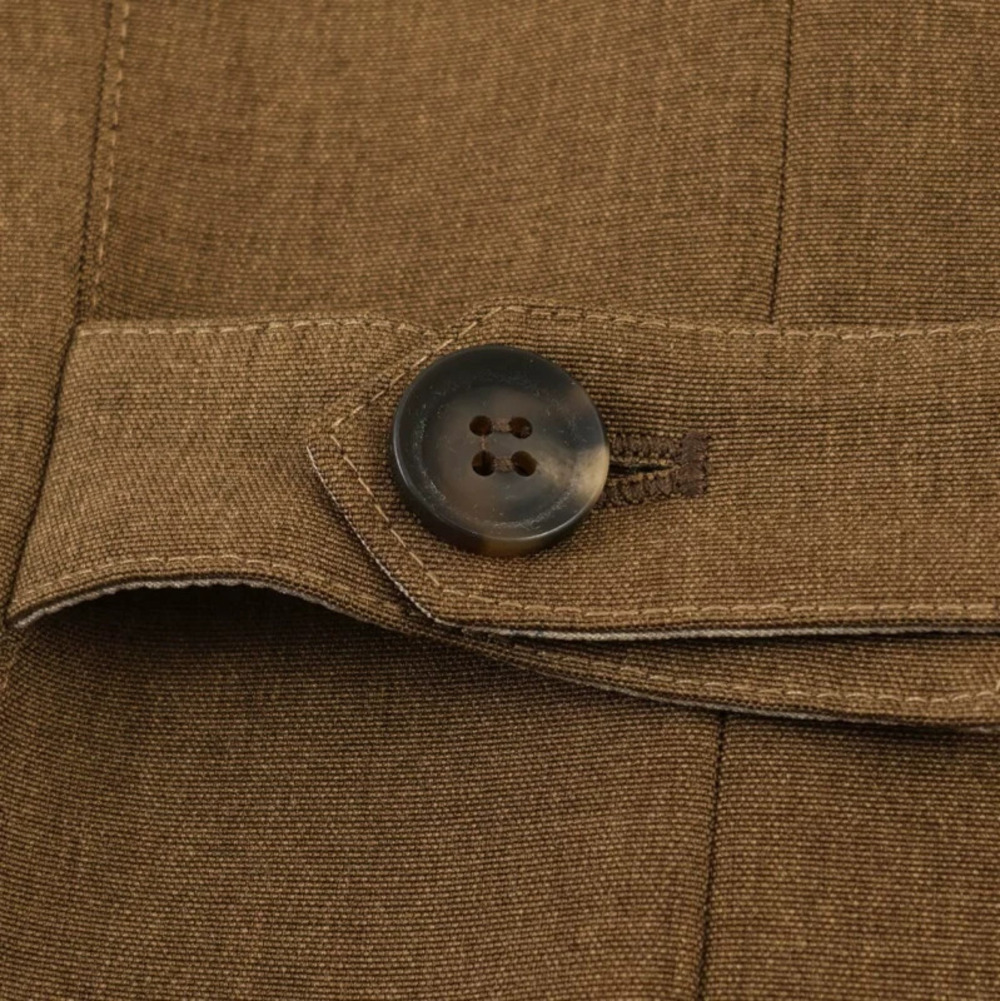 ZARA Minimalist Chic Single Breasted Blazer Blended Fabric
